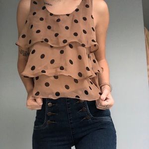Forever 21 Polka Dot Tank Top